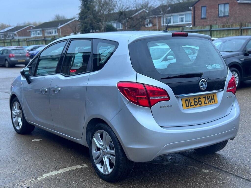 Vauxhall Meriva 1.4I Turbo Club Euro 6 DL66ZNH Silver #6