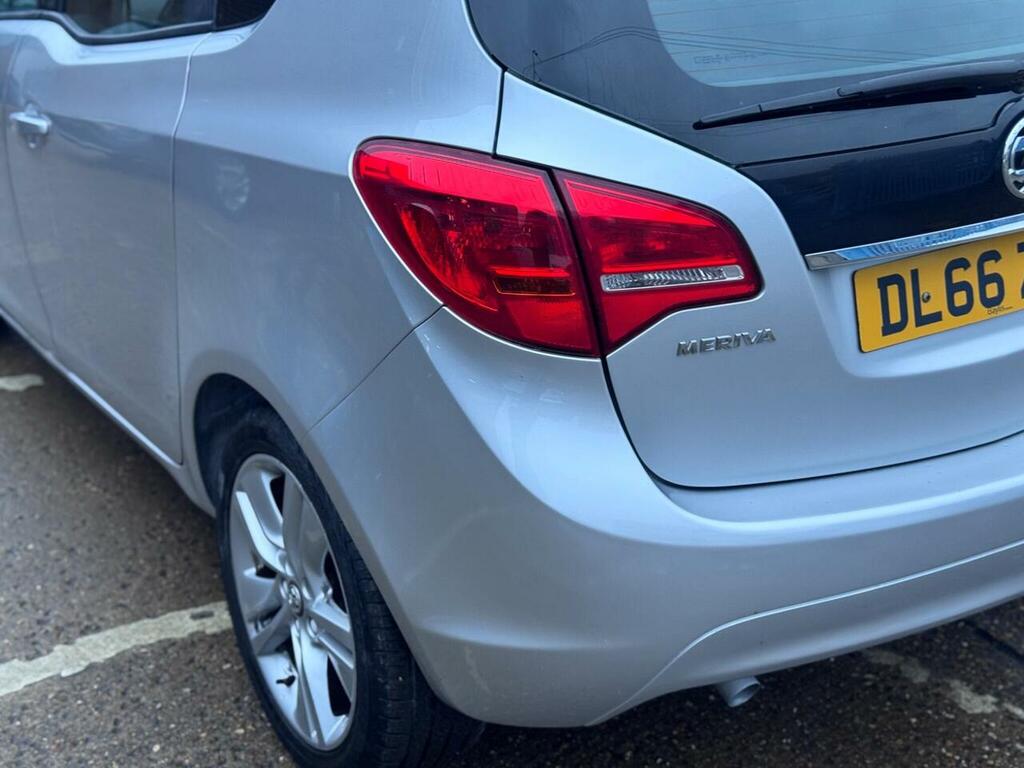 Vauxhall Meriva 1.4I Turbo Club Euro 6 DL66ZNH Silver #5