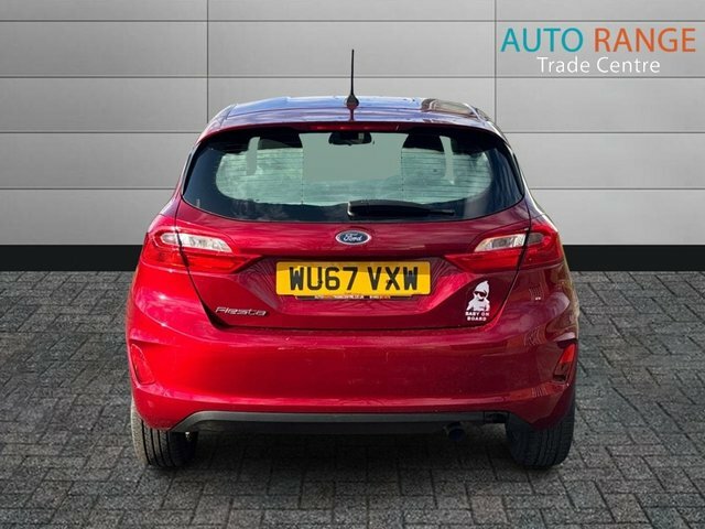 Ford Fiesta Ti-vct Zetec Hatchback WU67VXW Red #4