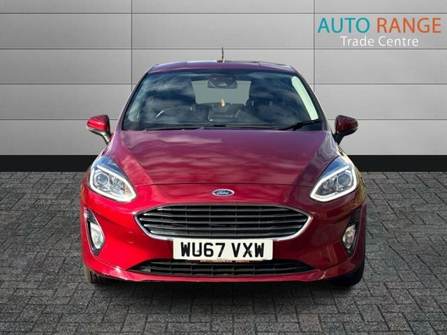 Ford Fiesta Ti-vct Zetec Hatchback WU67VXW Red #3