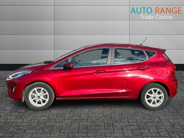 Ford Fiesta Ti-vct Zetec Hatchback WU67VXW Red #5