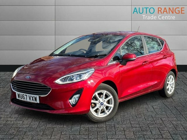 Ford Fiesta Ti-vct Zetec Hatchback WU67VXW Red #2