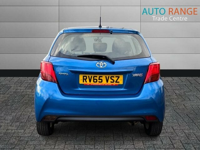 Toyota Yaris Vvt-i Icon Hatchback RV65VSZ Blue #4