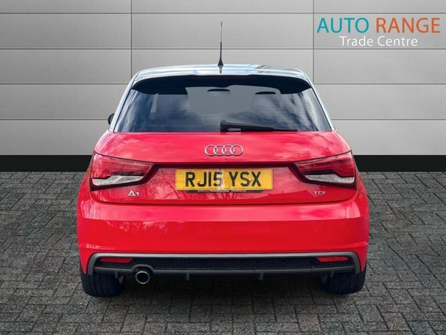 Audi A1 Tdi S Line Sportback RJ15YSX Red #4