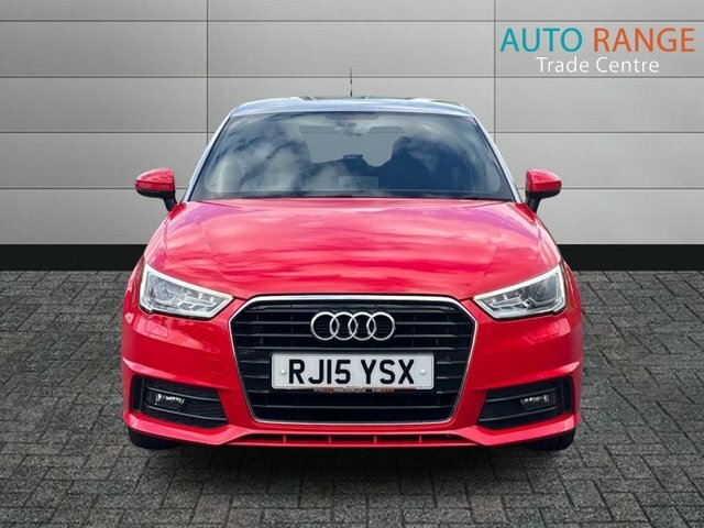 Audi A1 Tdi S Line Sportback RJ15YSX Red #3