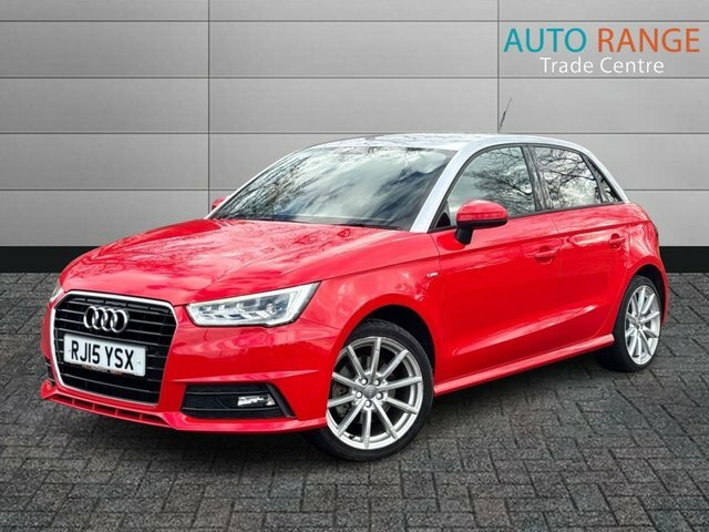 Audi A1 Tdi S Line Sportback RJ15YSX Red #2