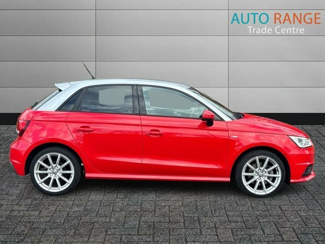 Audi A1 Tdi S Line Sportback RJ15YSX Red #6