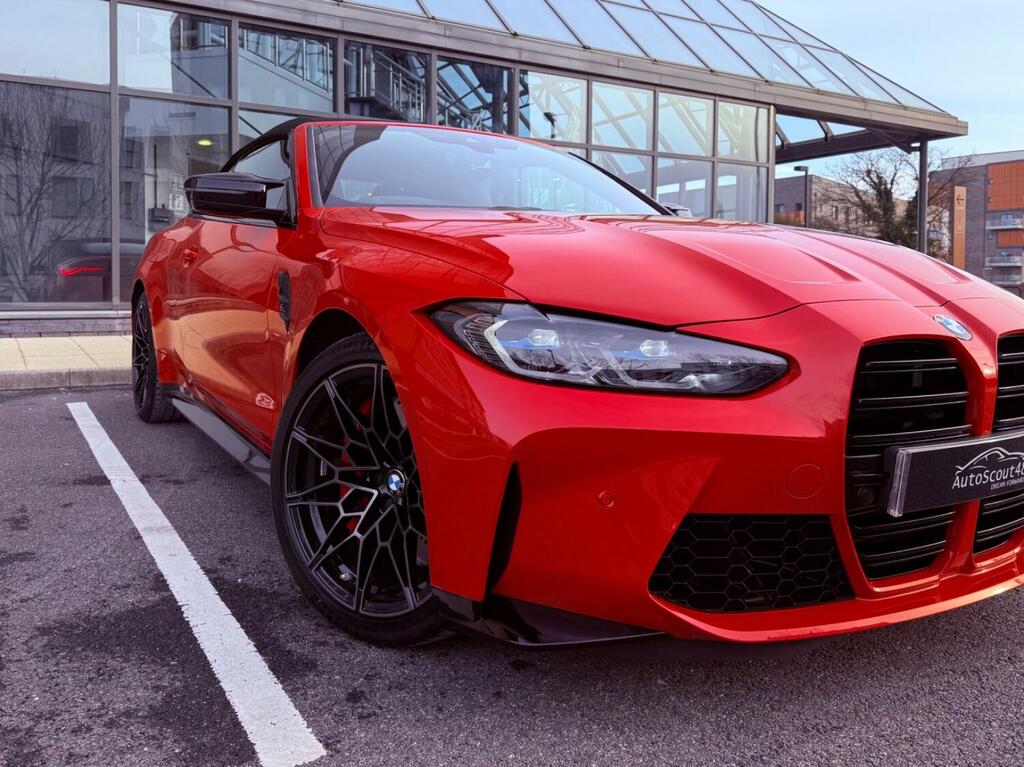 BMW M4 3.0 M4 Competition M Xdrive Convertible 2022 Red