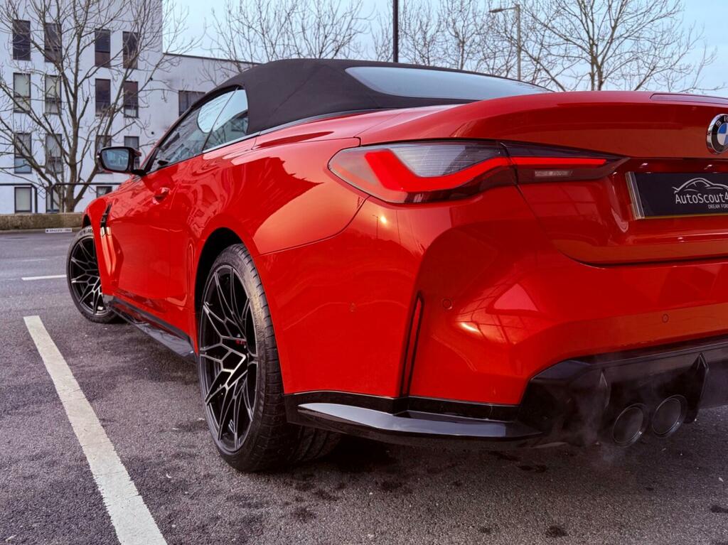 BMW M4 3.0 M4 Competition M Xdrive Convertible 2022 NL22OPH Red #4
