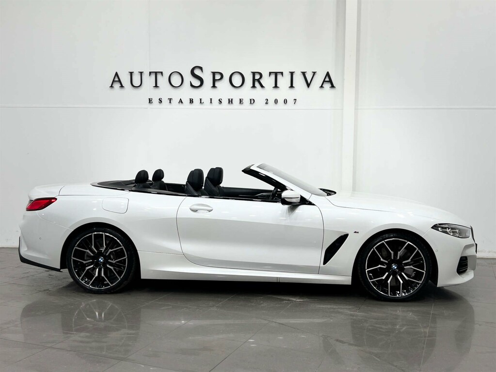 BMW 8 Series 3 L M Sport White #6