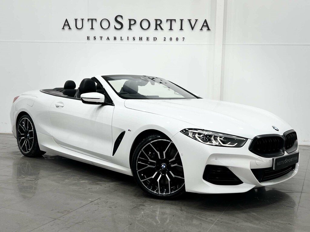BMW 8 Series 3 L M Sport White