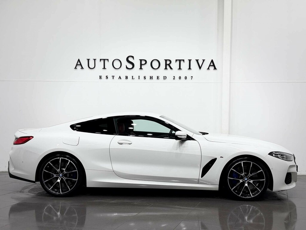 BMW 8 Series 3 L M Sport White #5