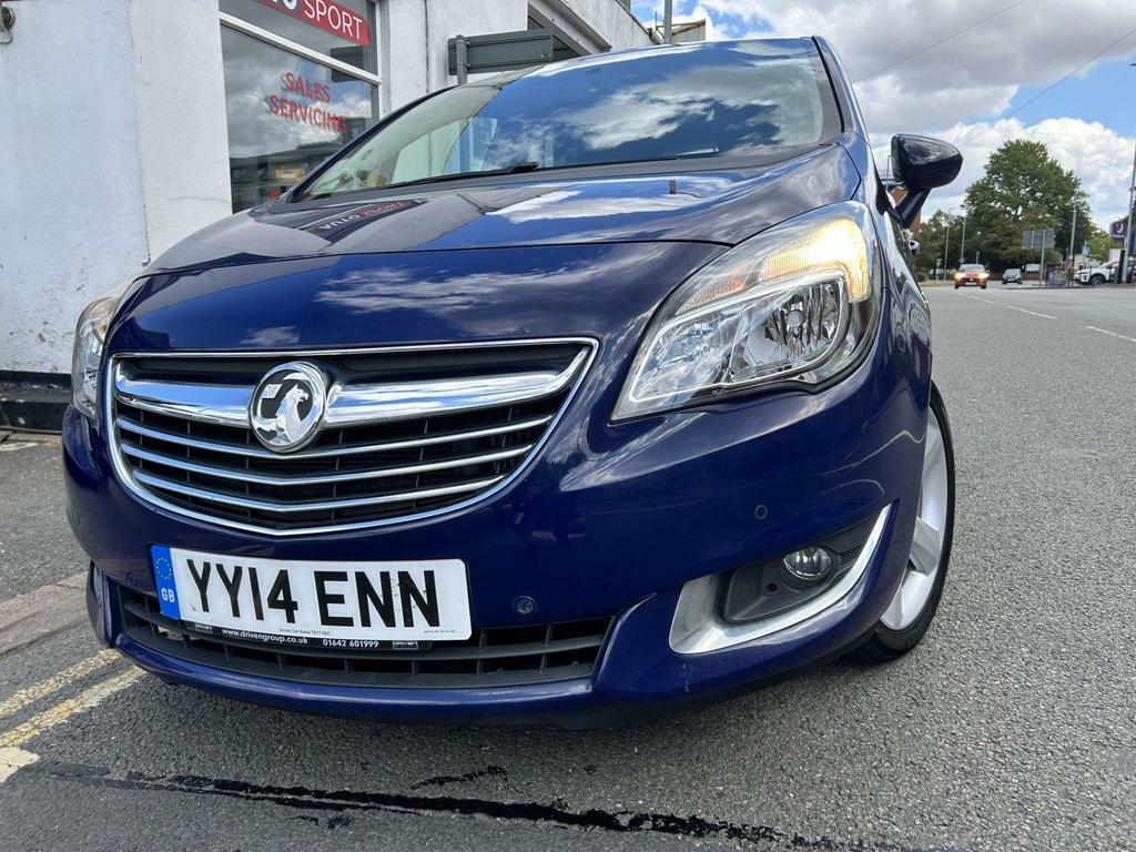 Vauxhall Meriva 1.3 Cdti 16V Tech Line Euro 5 YY14ENN Blue #4