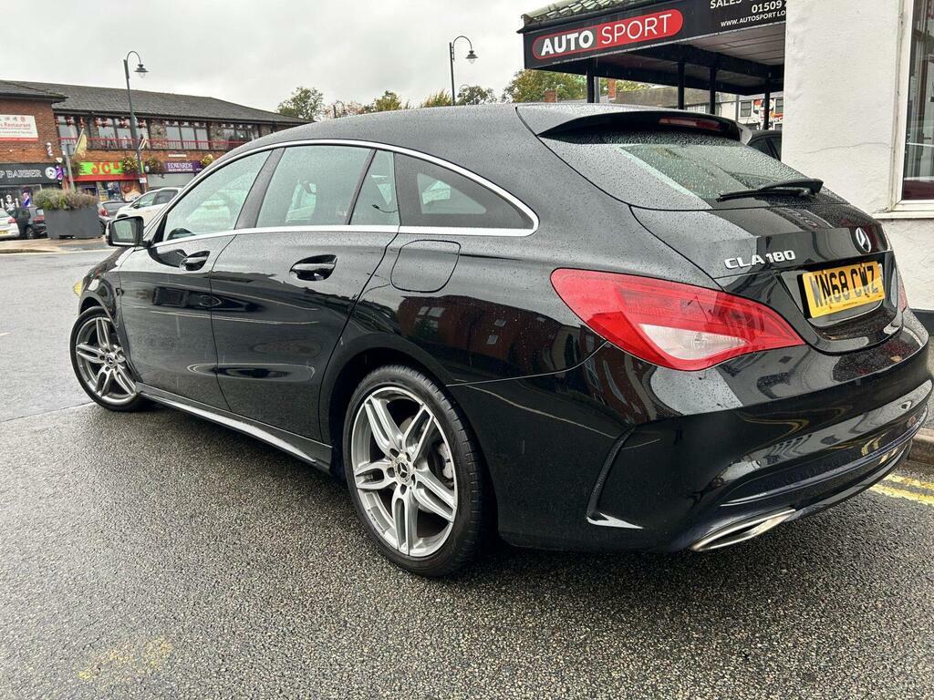 Mercedes-Benz CLA Class 1.6 Cla180 Amg Line Edition Shooting Brake 7G-dct WN68CWZ Black #4