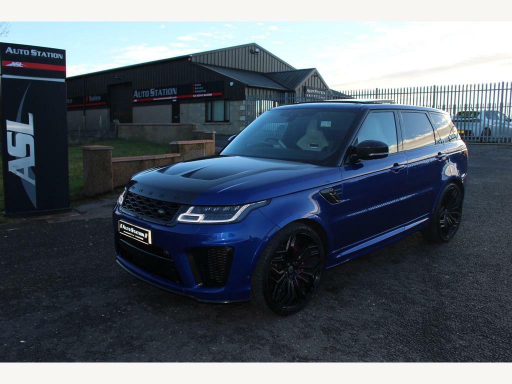 Land Rover Range Rover Sport 5.0 P575 V8 Svr 4Wd Euro 6 Ss  Blue #2