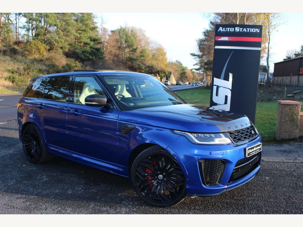 Land Rover Range Rover Sport 5.0 P575 V8 Svr 4Wd Euro 6 Ss Blue