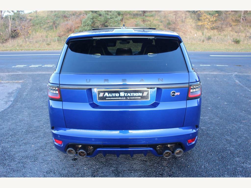 Land Rover Range Rover Sport 5.0 P575 V8 Svr 4Wd Euro 6 Ss  Blue #4