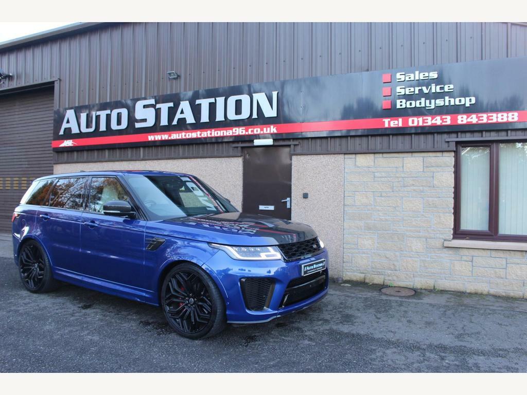 Land Rover Range Rover Sport 5.0 P575 V8 Svr 4Wd Euro 6 Ss  Blue #5