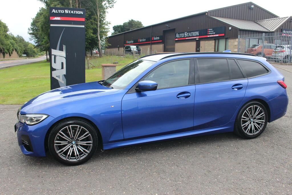 BMW 3 Series 2.0 320D M Sport Touring Euro 6 Ss Blue #2