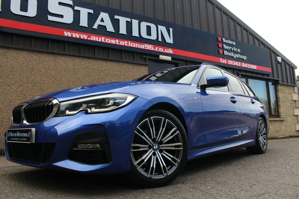 BMW 3 Series 2.0 320D M Sport Touring Euro 6 Ss Blue #5