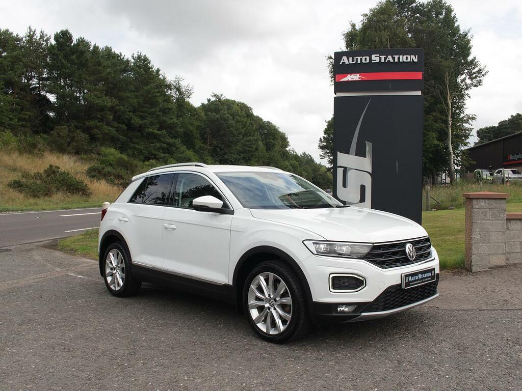 Volkswagen T-Roc 2.0 Tsi Sel Dsg 4Motion Euro 6 Ss White #5