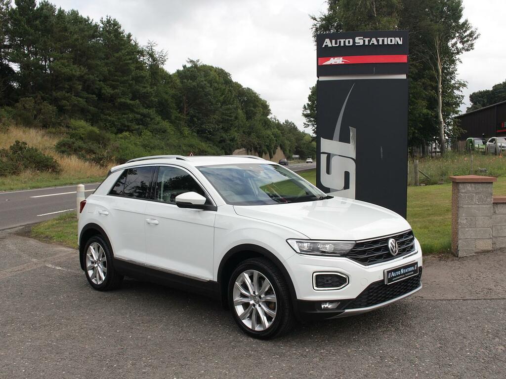 Volkswagen T-Roc 2.0 Tsi Sel Dsg 4Motion Euro 6 Ss White #6