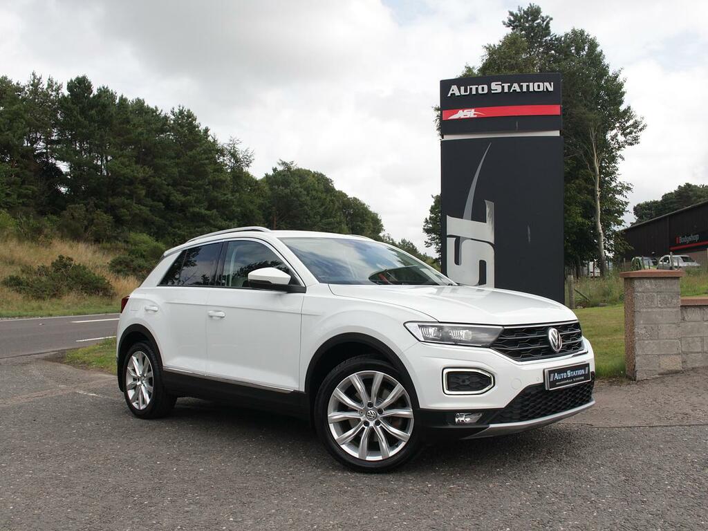 Volkswagen T-Roc 2.0 Tsi Sel Dsg 4Motion Euro 6 Ss White #3