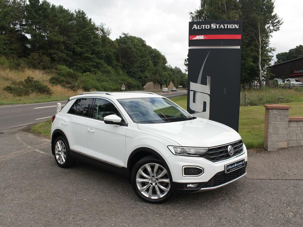 Volkswagen T-Roc 2.0 Tsi Sel Dsg 4Motion Euro 6 Ss White #4