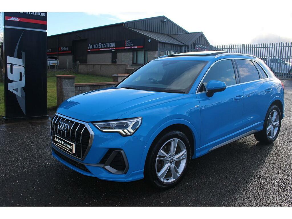 Audi Q3 2.0 Tdi 40 S Line S Tronic Quattro Euro 6 Ss Blue #2