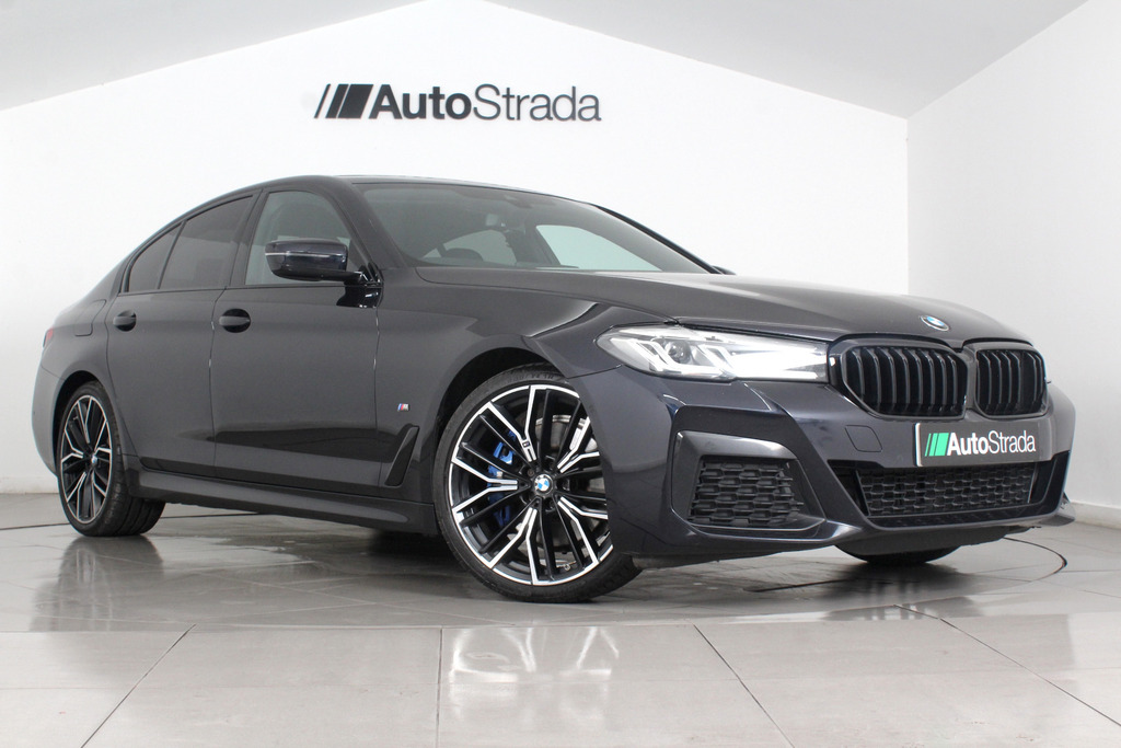 BMW 5 Series 520I M Sport Mhev Black