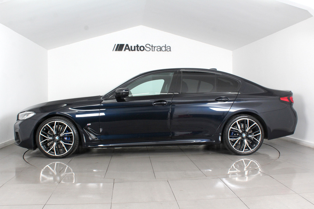 BMW 5 Series 520I M Sport Mhev WP22APY Black #6