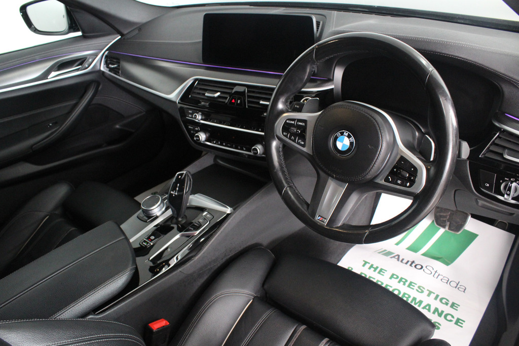BMW 5 Series 520I M Sport Mhev WP22APY Black #2
