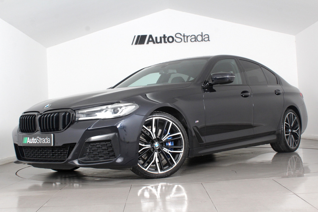 BMW 5 Series 520I M Sport Mhev WP22APY Black #4