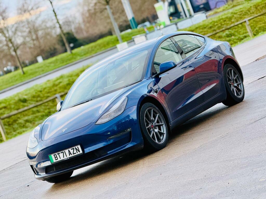 Tesla Model 3 Dual Motor Long Range 4Wde BT71AZN Blue #2