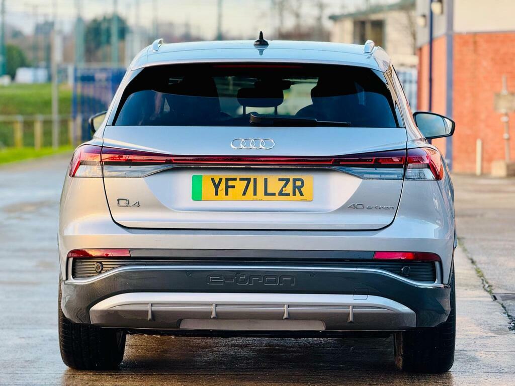 Audi Q4 E Tron 40 S Line YF71LZR Silver #6