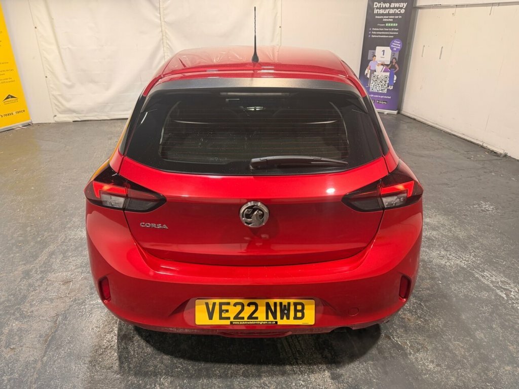 Vauxhall Corsa 1.2L Design VE22NWB Red #5