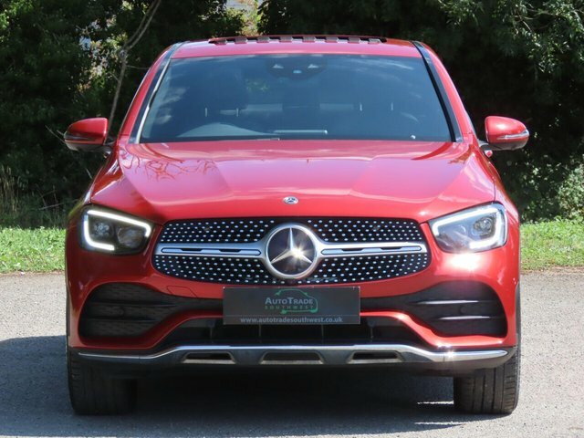 Mercedes-Benz GLC Class 2.0 Gl300 Amg Line Premium Plus Coupe G-tronic LD69YYG Red #3