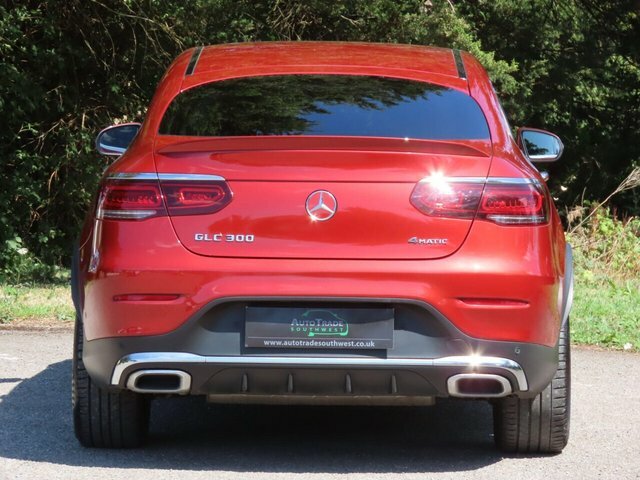 Mercedes-Benz GLC Class 2.0 Gl300 Amg Line Premium Plus Coupe G-tronic LD69YYG Red #6