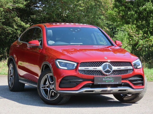 Mercedes-Benz GLC Class 2.0 Gl300 Amg Line Premium Plus Coupe G-tronic LD69YYG Red #4