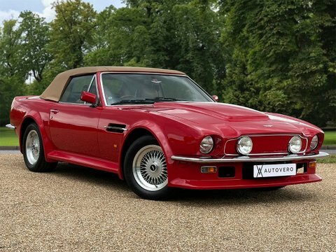 Aston Martin V8 Volante Red #4
