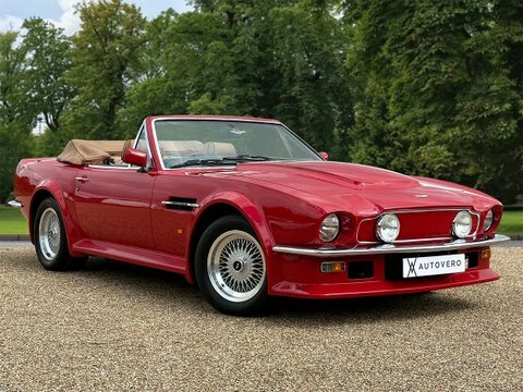 Aston Martin V8 Volante Red #3