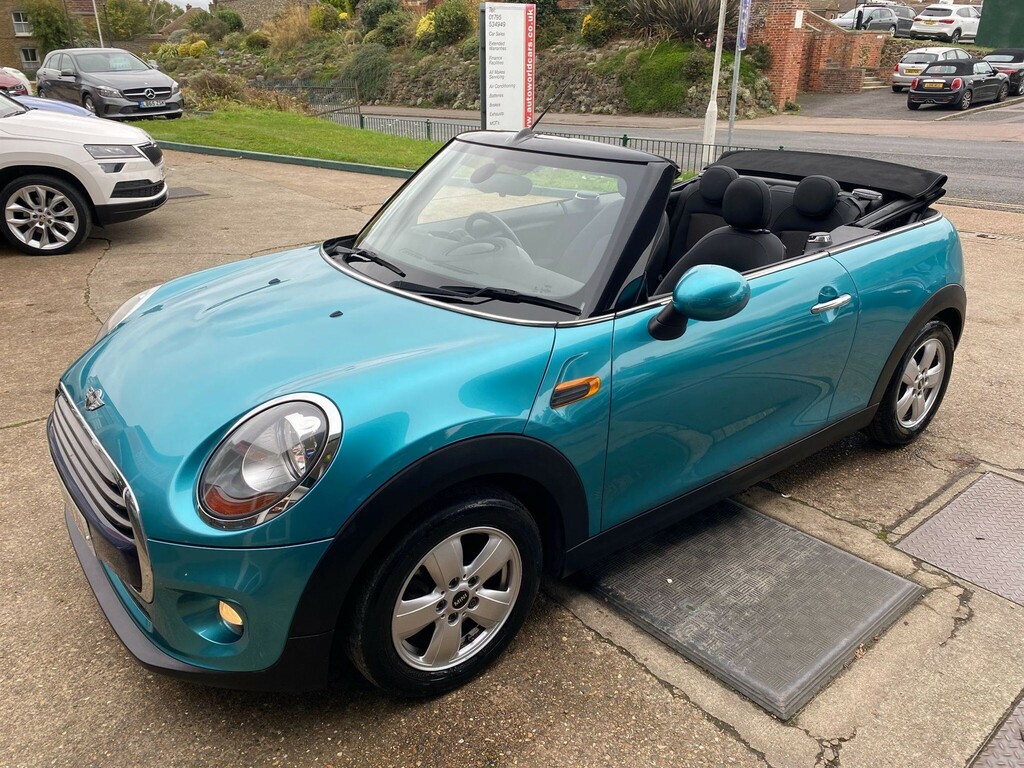 Mini Convertible 1.5 Cooper Euro 6 Ss GJ17OJU Blue #2