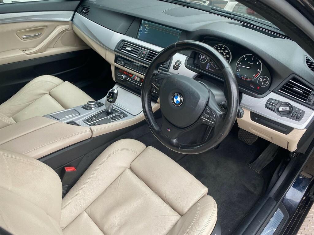 BMW 5 Series 3.0 535D M Sport Steptronic Euro 5 Ss Black #3