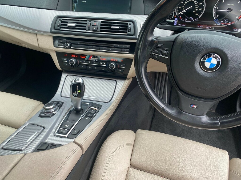 BMW 5 Series 3.0 535D M Sport Steptronic Euro 5 Ss Black #4