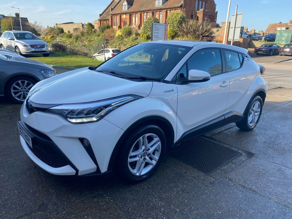 Toyota C-Hr 1.8 Vvt-h Icon Cvt Euro 6 Ss White