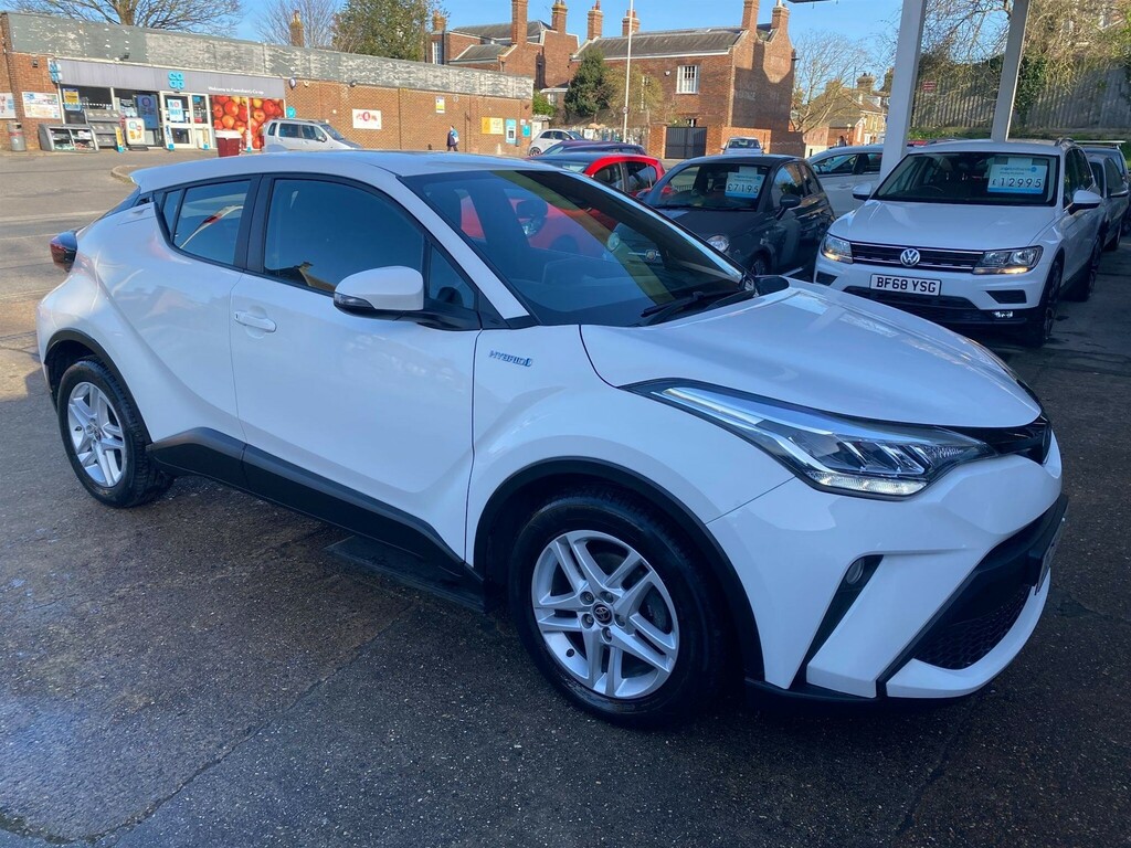 Toyota C-Hr 1.8 Vvt-h Icon Cvt Euro 6 Ss DG71HXH White #2