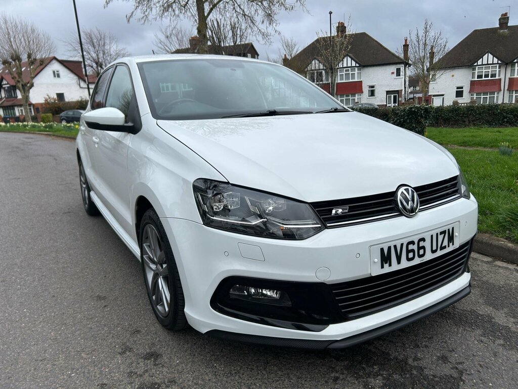 Volkswagen Polo 1.0 Tsi Bluemotion Tech R-line Euro 6 Ss White