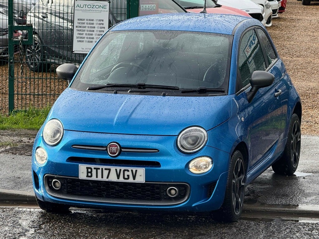 Fiat 500 S BT17VGV Blue #5