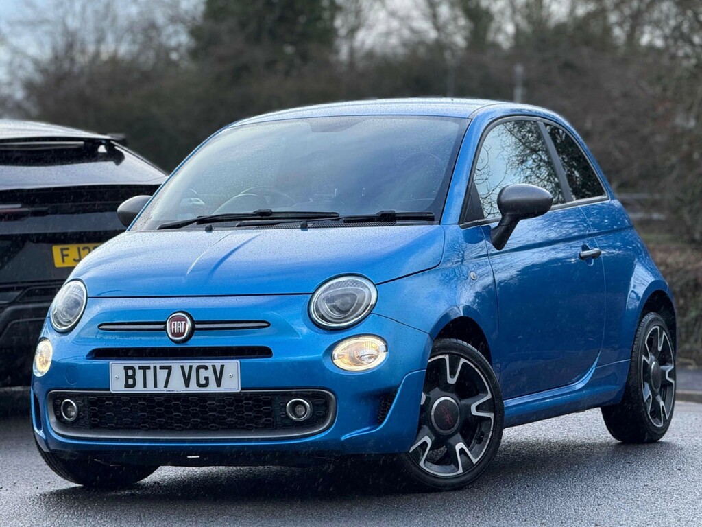 Fiat 500 S BT17VGV Blue #3