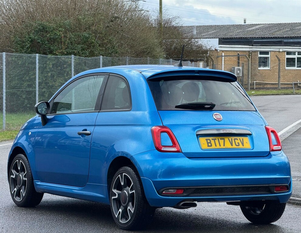 Fiat 500 S BT17VGV Blue #4